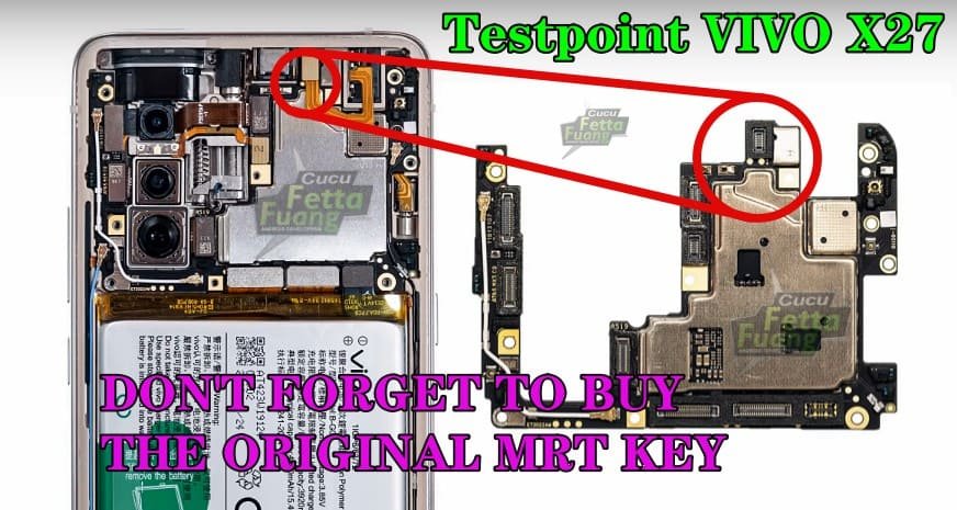 Vivo X27 Test Point / EDL Point